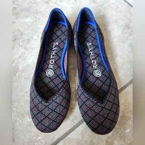 Rothy's Nordstrom Exclusive Charcoal Tweed Flats